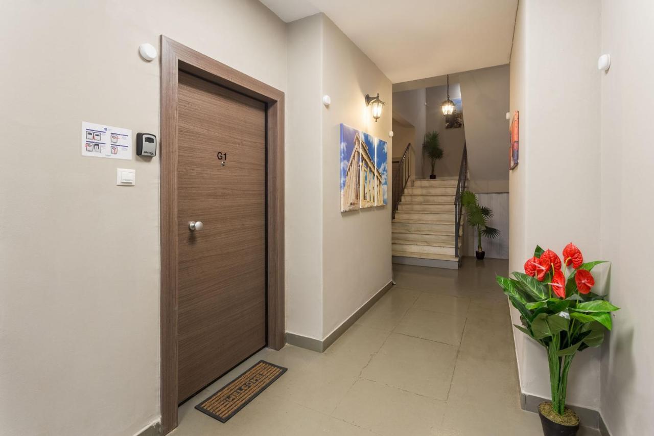 Homely Apartments By Athens Stay Ngoại thất bức ảnh