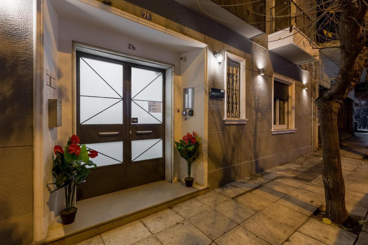 Homely Apartments By Athens Stay Ngoại thất bức ảnh