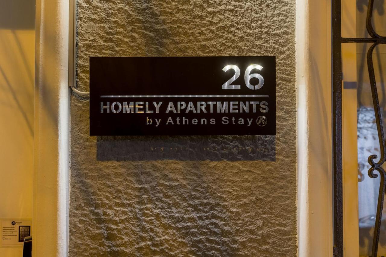 Homely Apartments By Athens Stay Ngoại thất bức ảnh